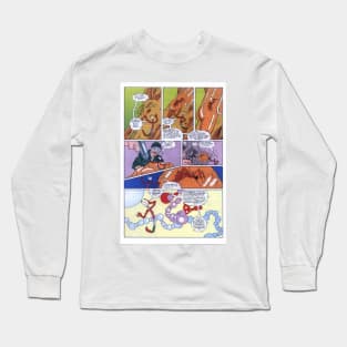 Creación de los dinosaurios comic Long Sleeve T-Shirt